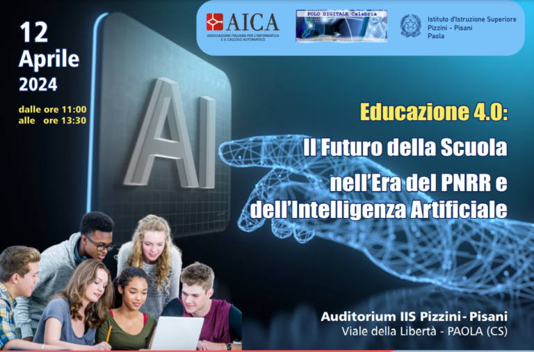 Educazione 4.0 – Il futuro della scuola nell’era dell’intelligenza artificiale